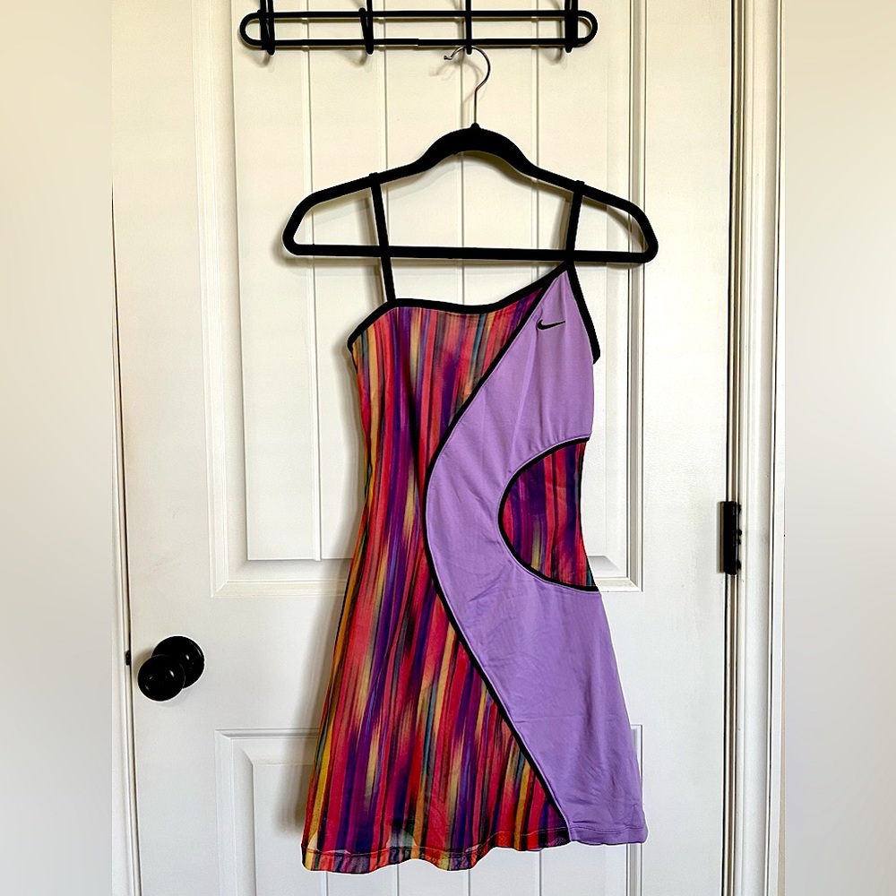Nike Maria Sharapova Rainbow Violet Tennis Dress XS
